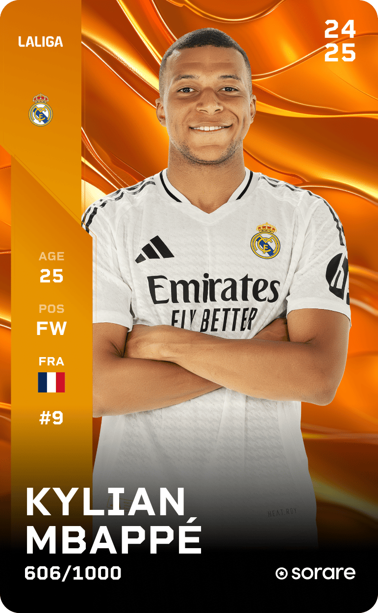 Kylian Mbappé 2024-25 • Limited 606/1000