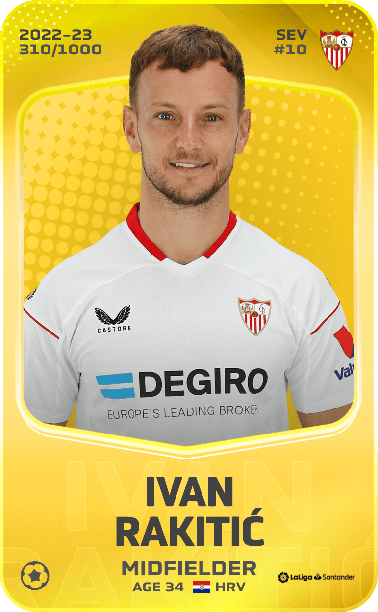 Ivan Rakitić 2022-23 • Limited 310/1000