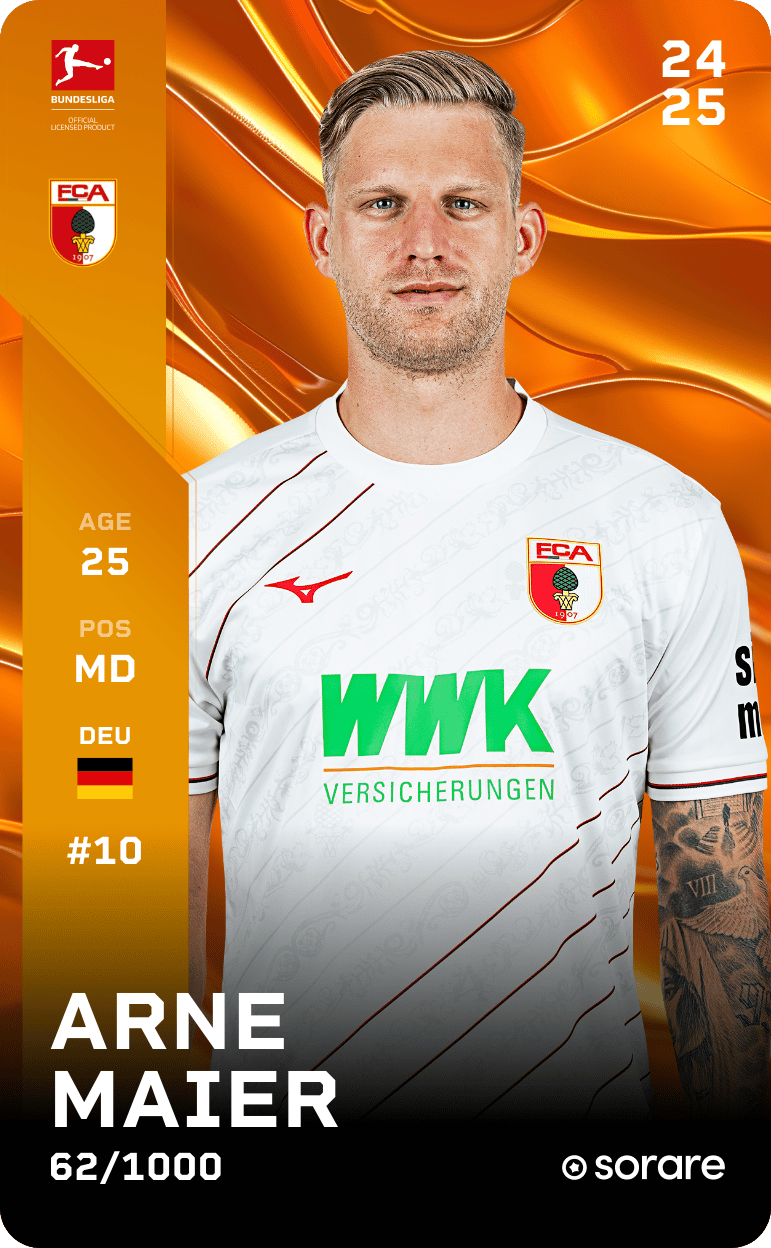 Arne Maier 2024-25 • Limited 62/1000