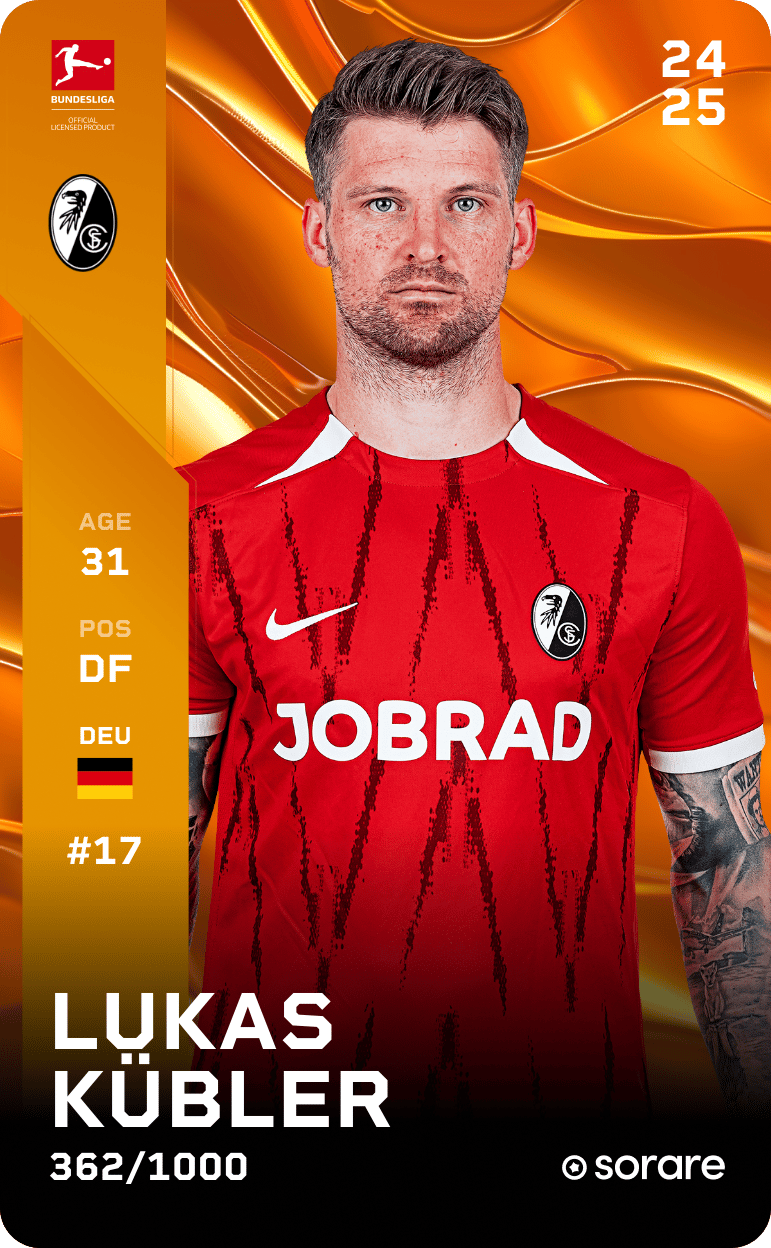 Lukas Kübler 2024-25 • Limited 362/1000