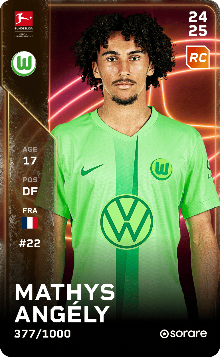 Mathys Angély 2024-25 • Limited 377/1000