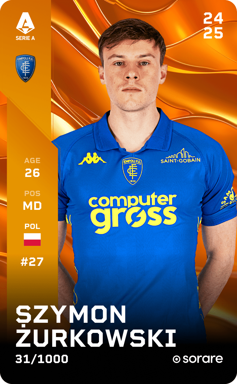 Szymon Żurkowski 2024-25 • Limited 31/1000