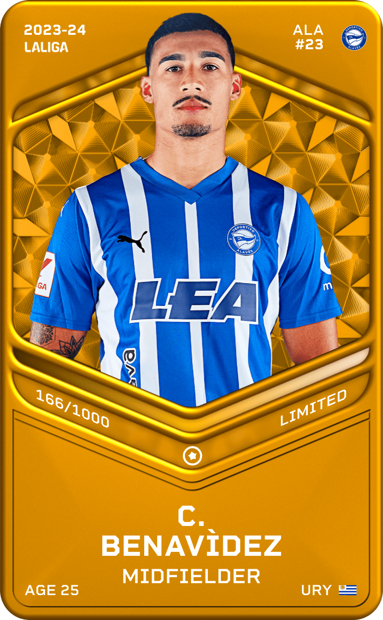 C. Benavìdez 2023-24 • Limited 166/1000