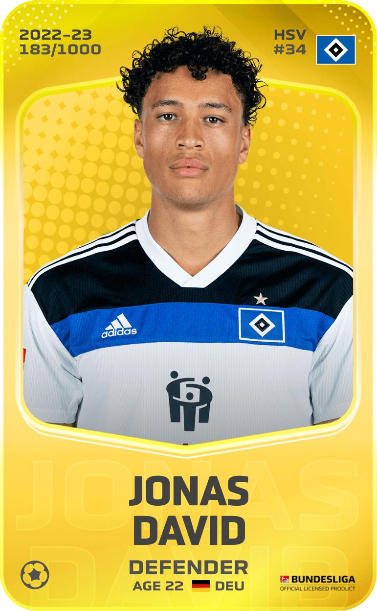 Jonas David 2022-23 • Limited 183/1000