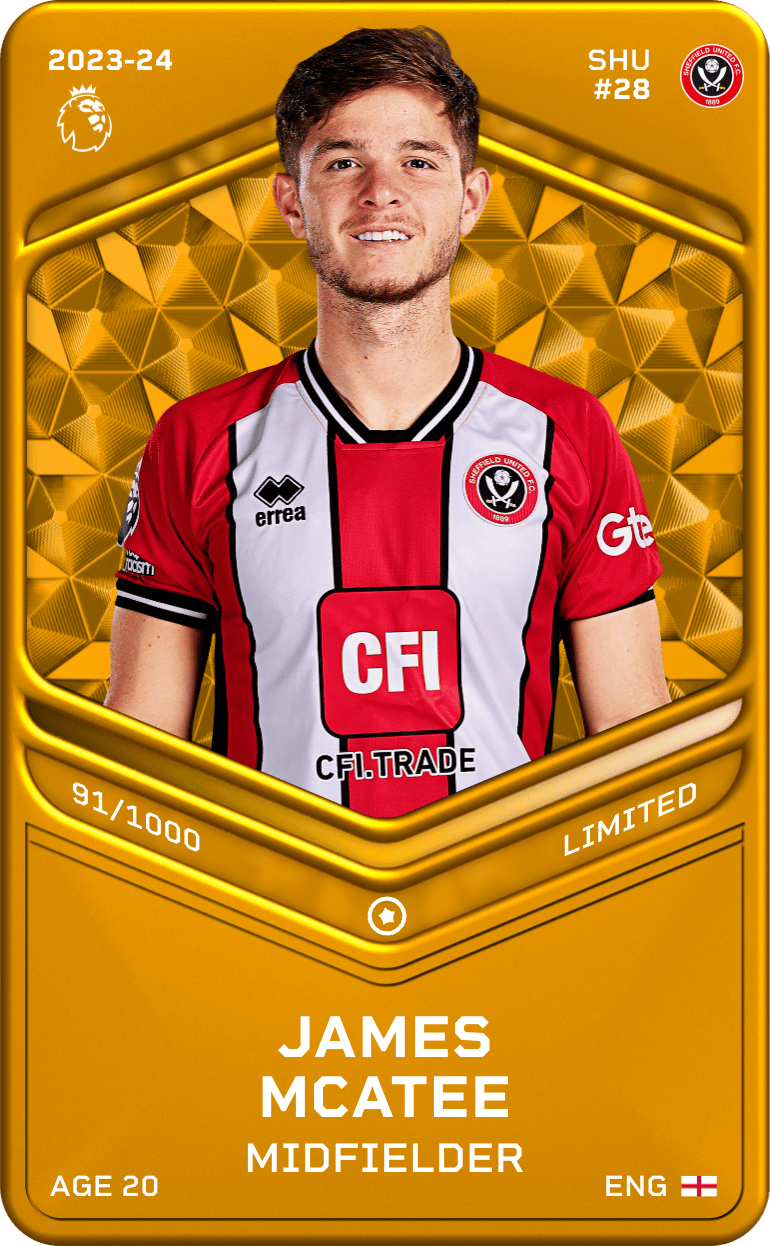 James McAtee 2023-24 • Limited 91/1000