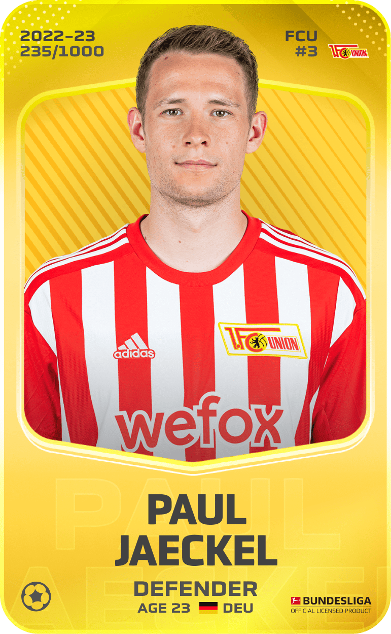 Paul Jaeckel 2022-23 • Limited 235/1000