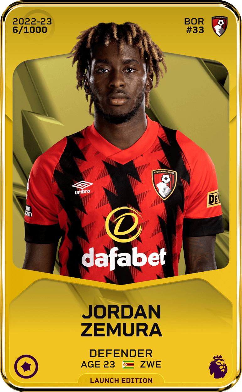 Jordan Zemura 2022-23 • Limited 6/1000