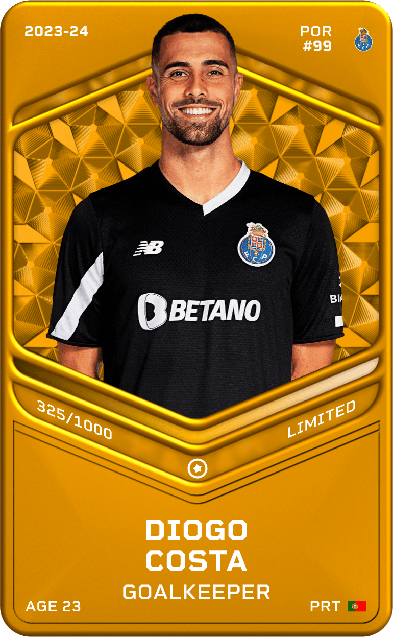 Diogo Costa 2023-24 • Limited 325/1000
