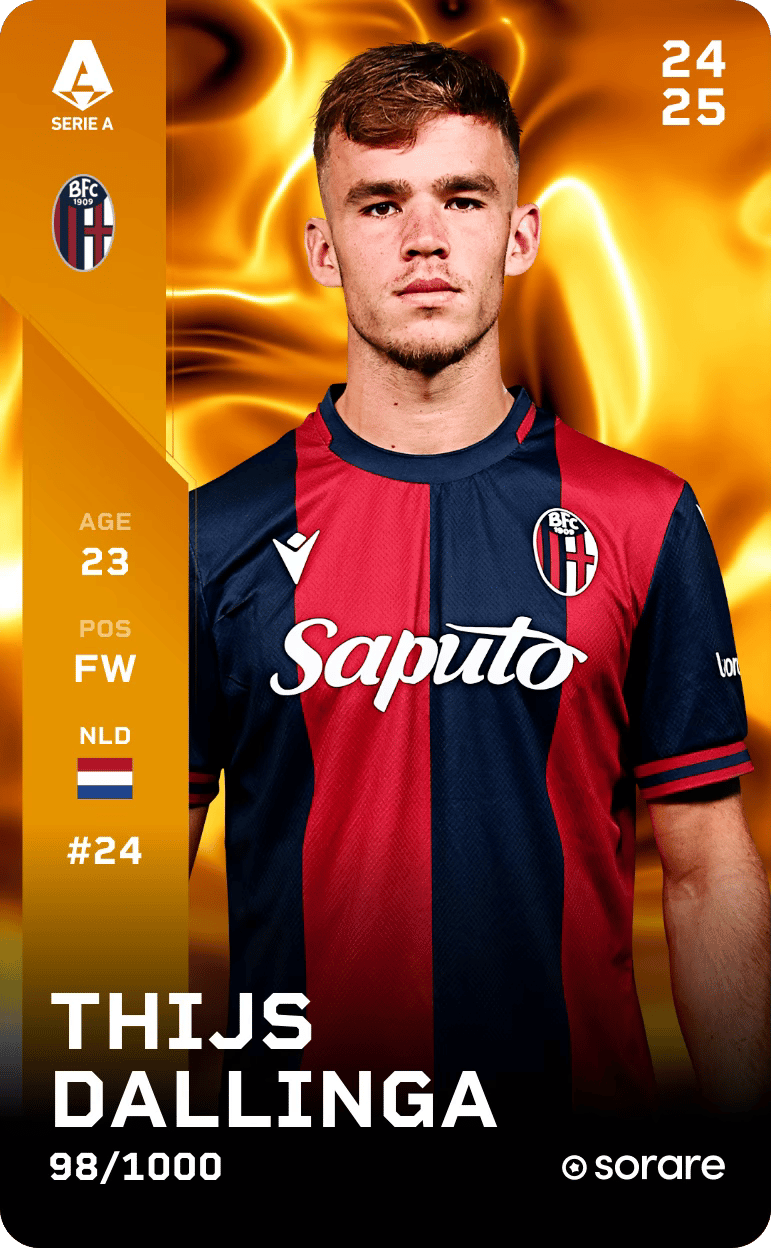 Thijs Dallinga 2024-25 • Limited 98/1000