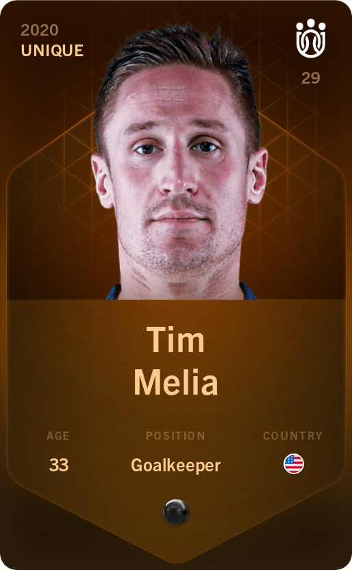Sorare - Sorare Official - Tim Melia 2020-21 • Unique - NFT # 80747460840881934010246452823449815672876427355459493294619678689466582385848