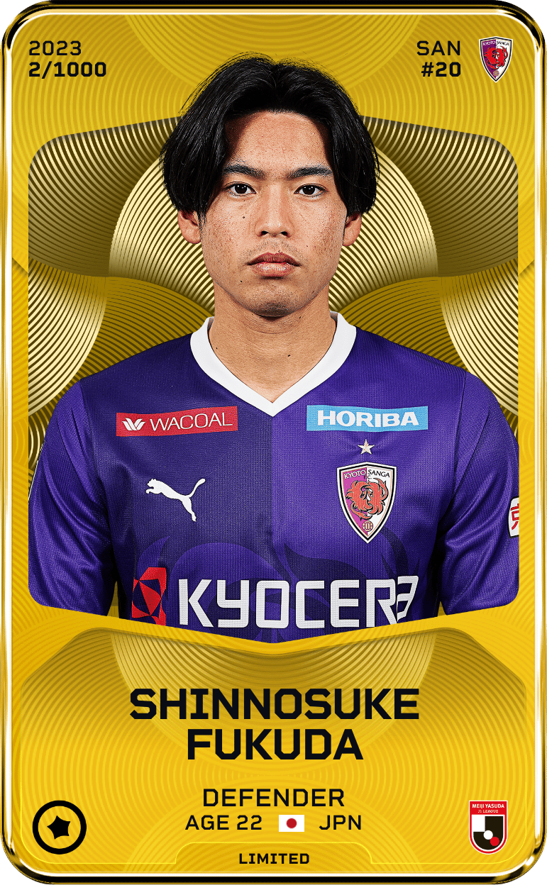 Shinnosuke Fukuda 2023-24 • Limited 2/1000