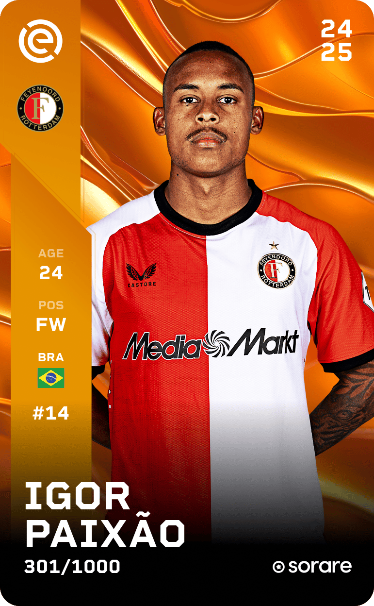 Igor Paixão 2024-25 • Limited 301/1000