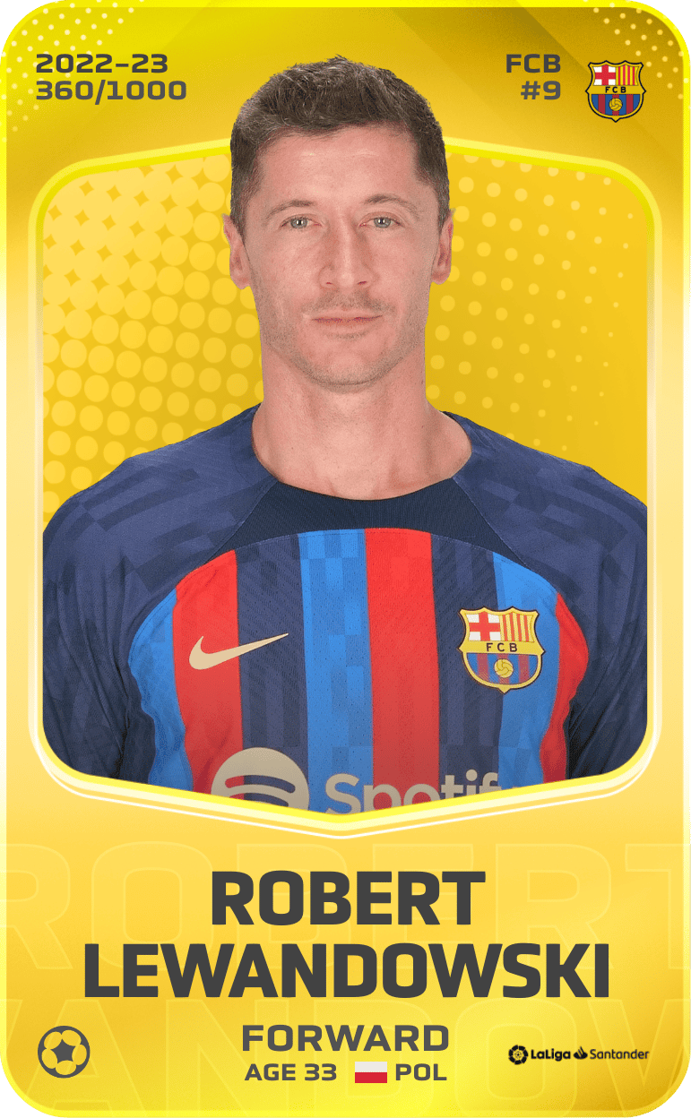 Robert Lewandowski 2022-23 • Limited 360/1000