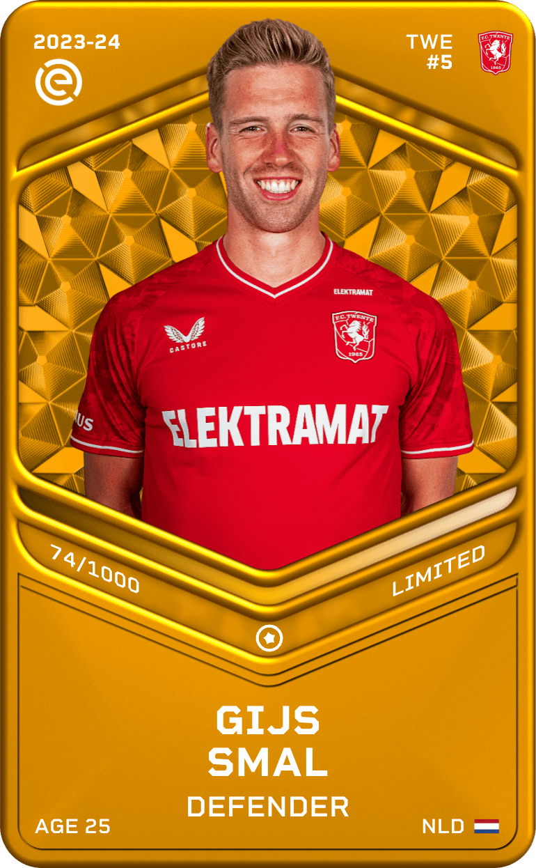 Gijs Smal 2023-24 • Limited 74/1000