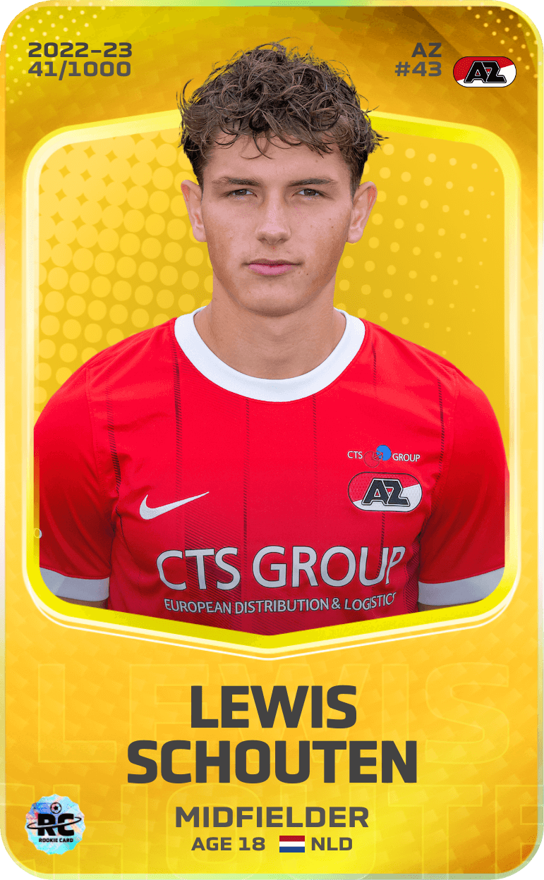Lewis Schouten 2022-23 • Limited 41/1000