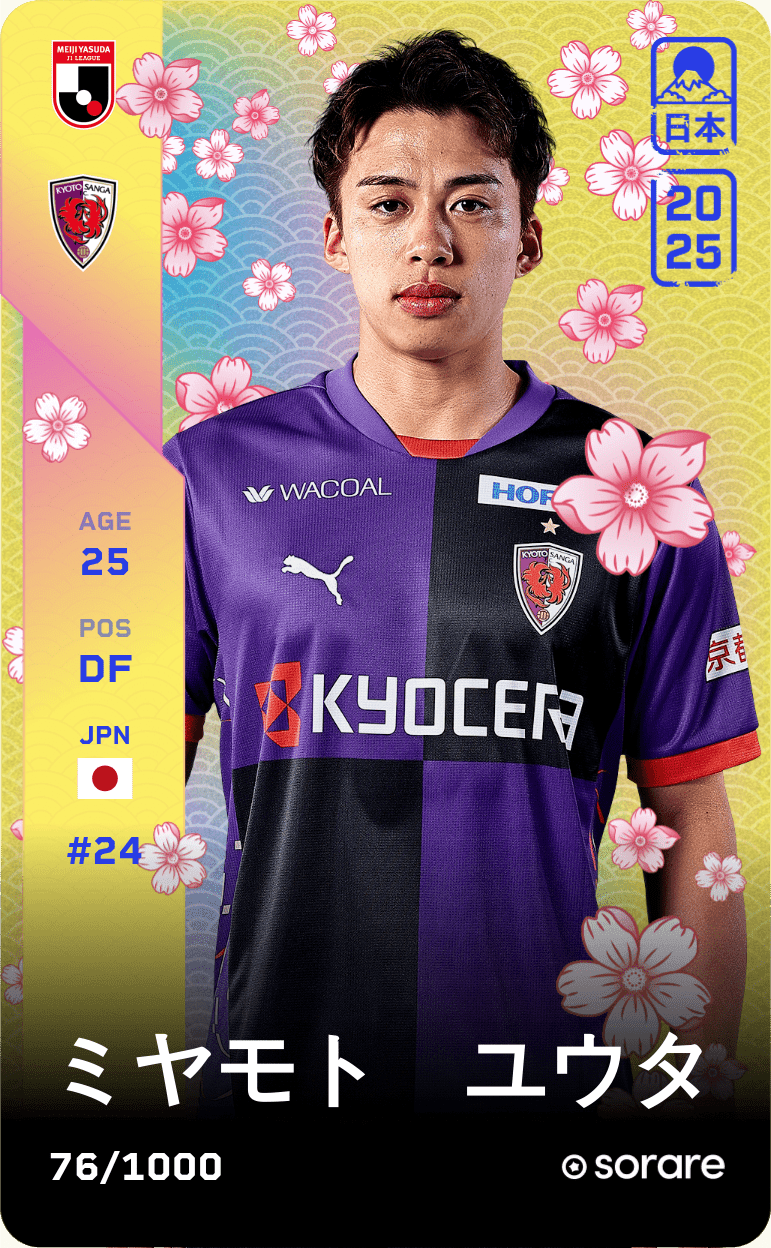 Yuta Miyamoto 2025-26 • Limited 76/1000