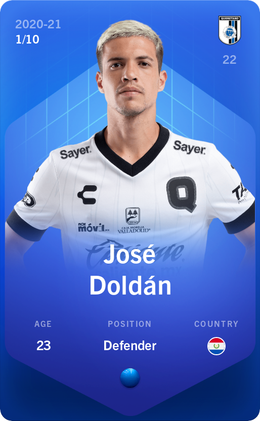 Sorare - Sorare Official - José Doldán 2020-21 • Super Rare 1/10 - NFT # 9767434049911819391256751559115834066530440076689024591435490959003196070943