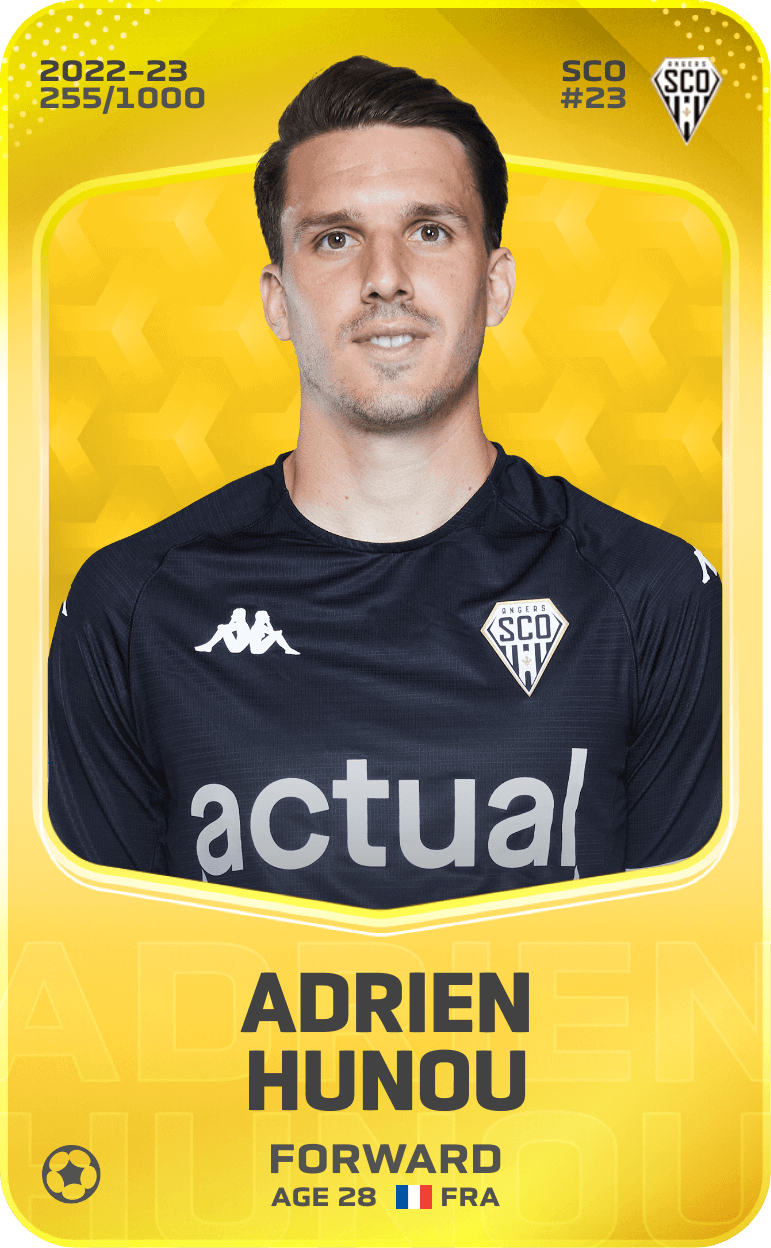 Adrien Hunou 2022-23 • Limited 255/1000