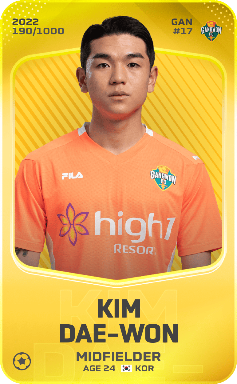 Kim Dae-Won 2022-23 • Limited 190/1000