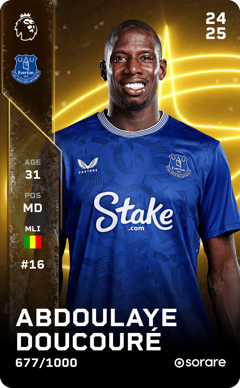 Abdoulaye Doucouré 2024-25 • Limited 677/1000