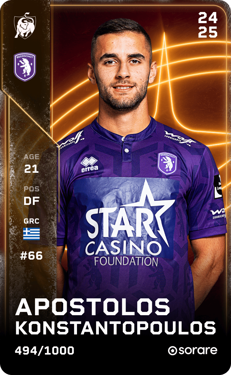 Apostolos Konstantopoulos 2024-25 • Limited 494/1000