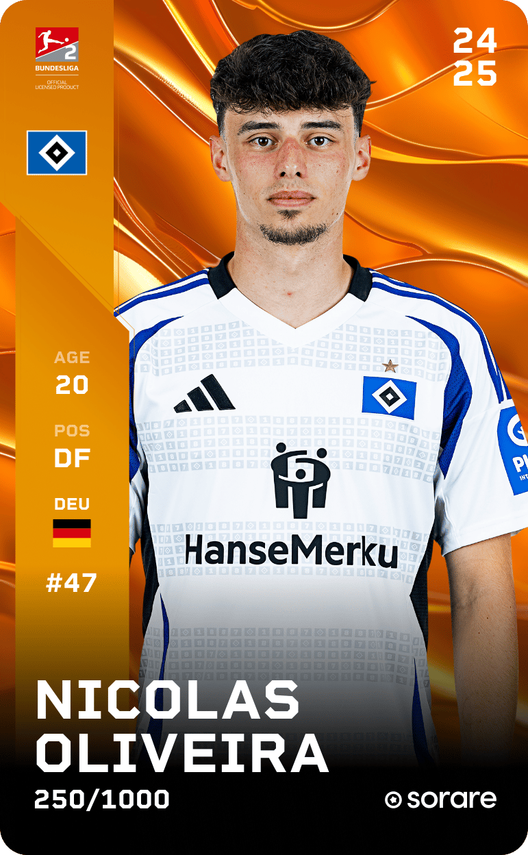 Nicolas Oliveira 2024-25 • Limited 250/1000