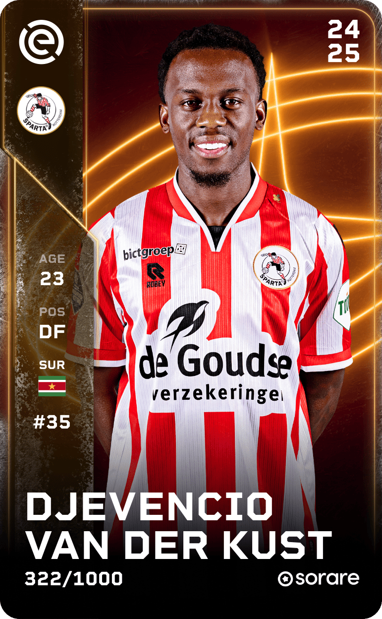 Djevencio van der Kust 2024-25 • Limited 322/1000