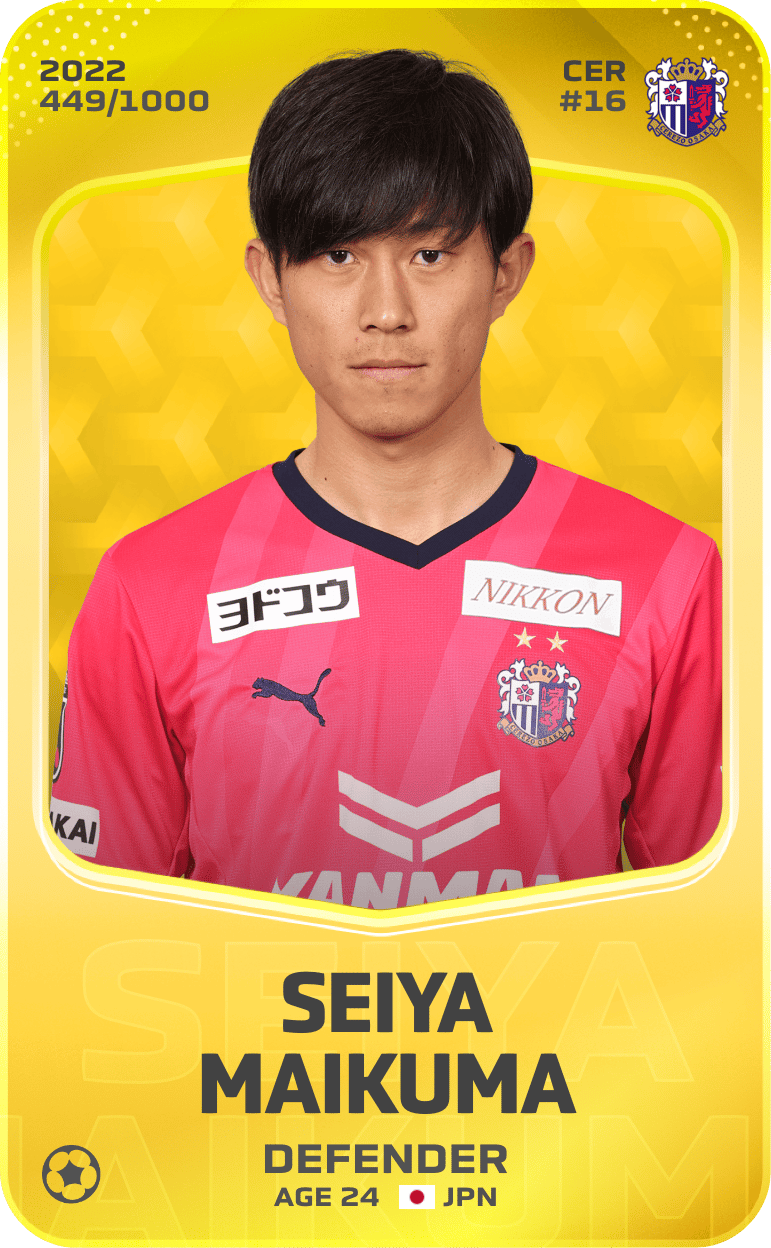 Seiya Maikuma 2022-23 • Limited 449/1000