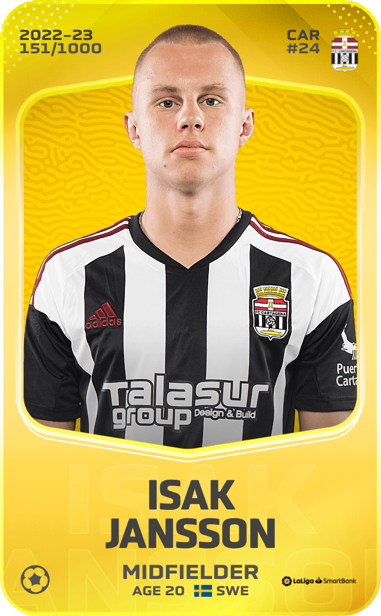 Isak Jansson 2022-23 • Limited 151/1000