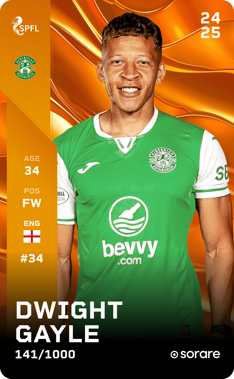 Dwight Gayle 2024-25 • Limited 141/1000