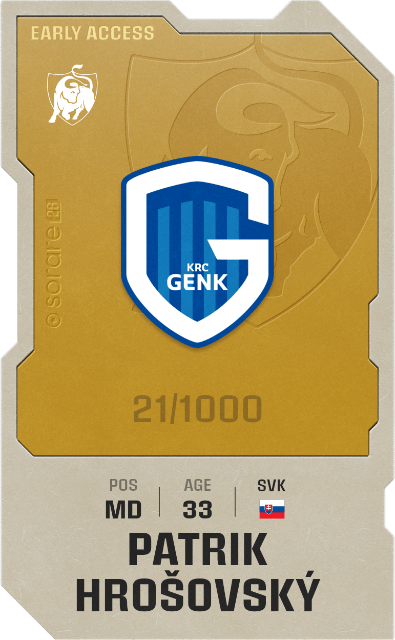 Patrik Hrošovský 2025-26 • Limited 21/1000