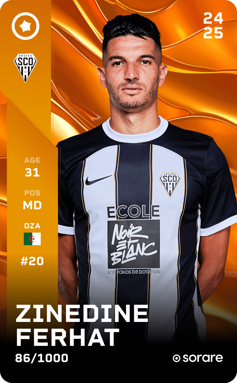 Zinedine Ferhat 2024-25 • Limited 86/1000