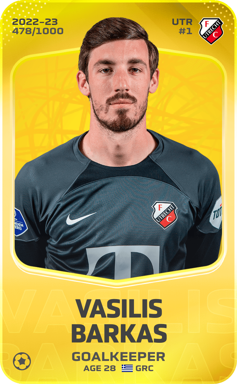 Vasilis Barkas 2022-23 • Limited 478/1000