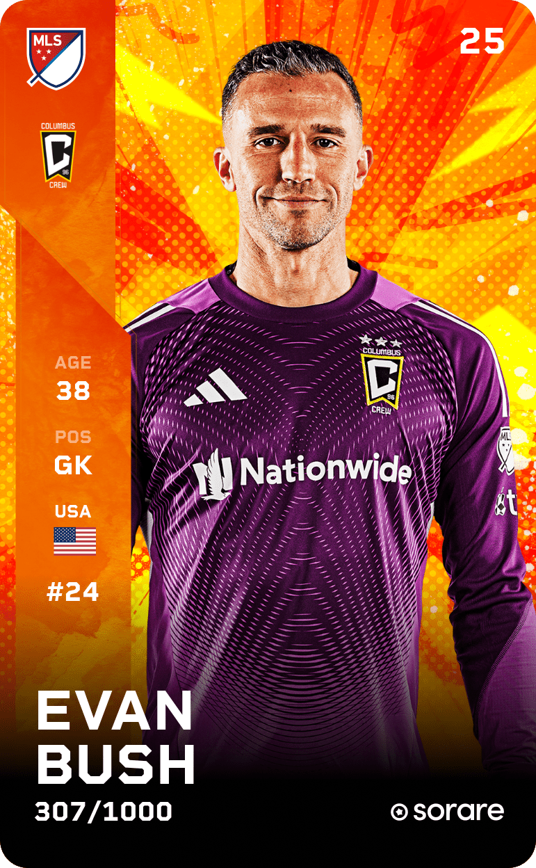 Evan Bush 2025-26 • Limited 307/1000