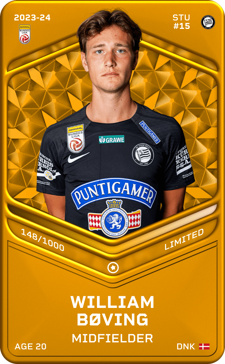 William Bøving 2023-24 • Limited 148/1000