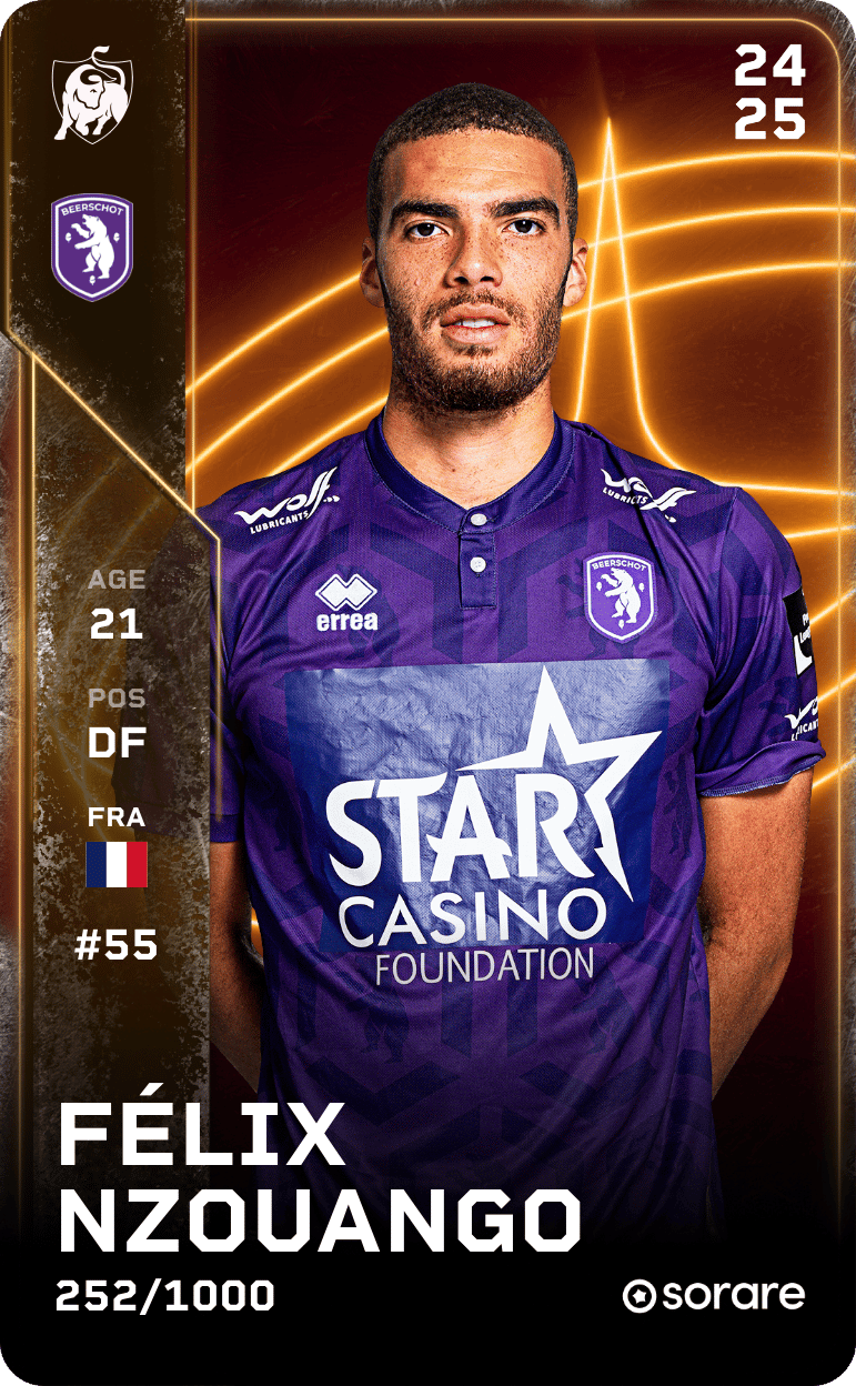 Félix Nzouango 2024-25 • Limited 252/1000