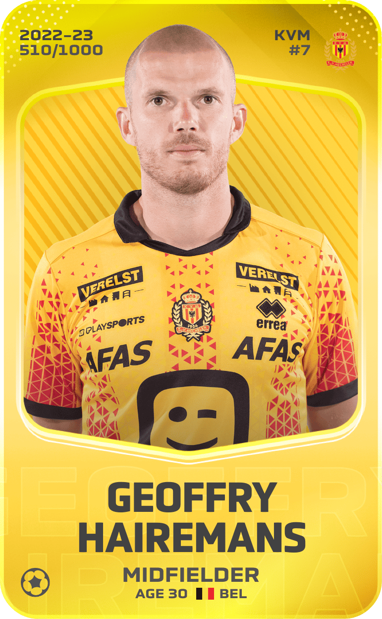 Geoffry Hairemans 2022-23 • Limited 510/1000
