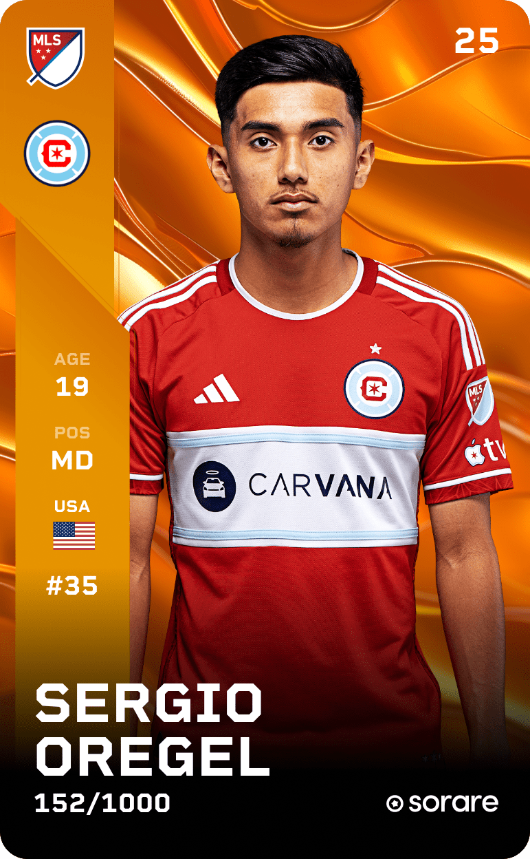 Sergio Oregel 2025-26 • Limited 152/1000