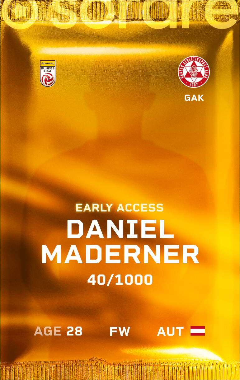 Daniel Maderner 2024-25 • Limited 40/1000