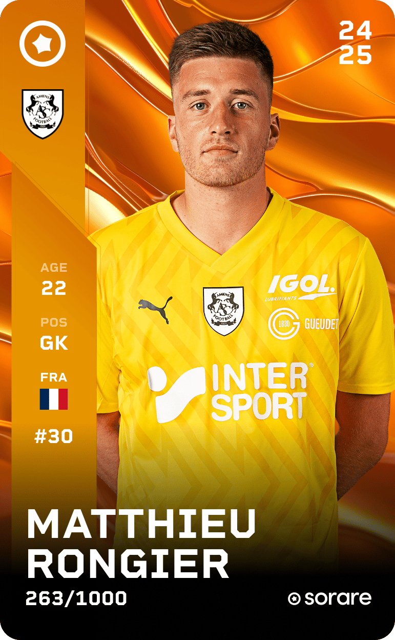 Matthieu Rongier 2024-25 • Limited 263/1000