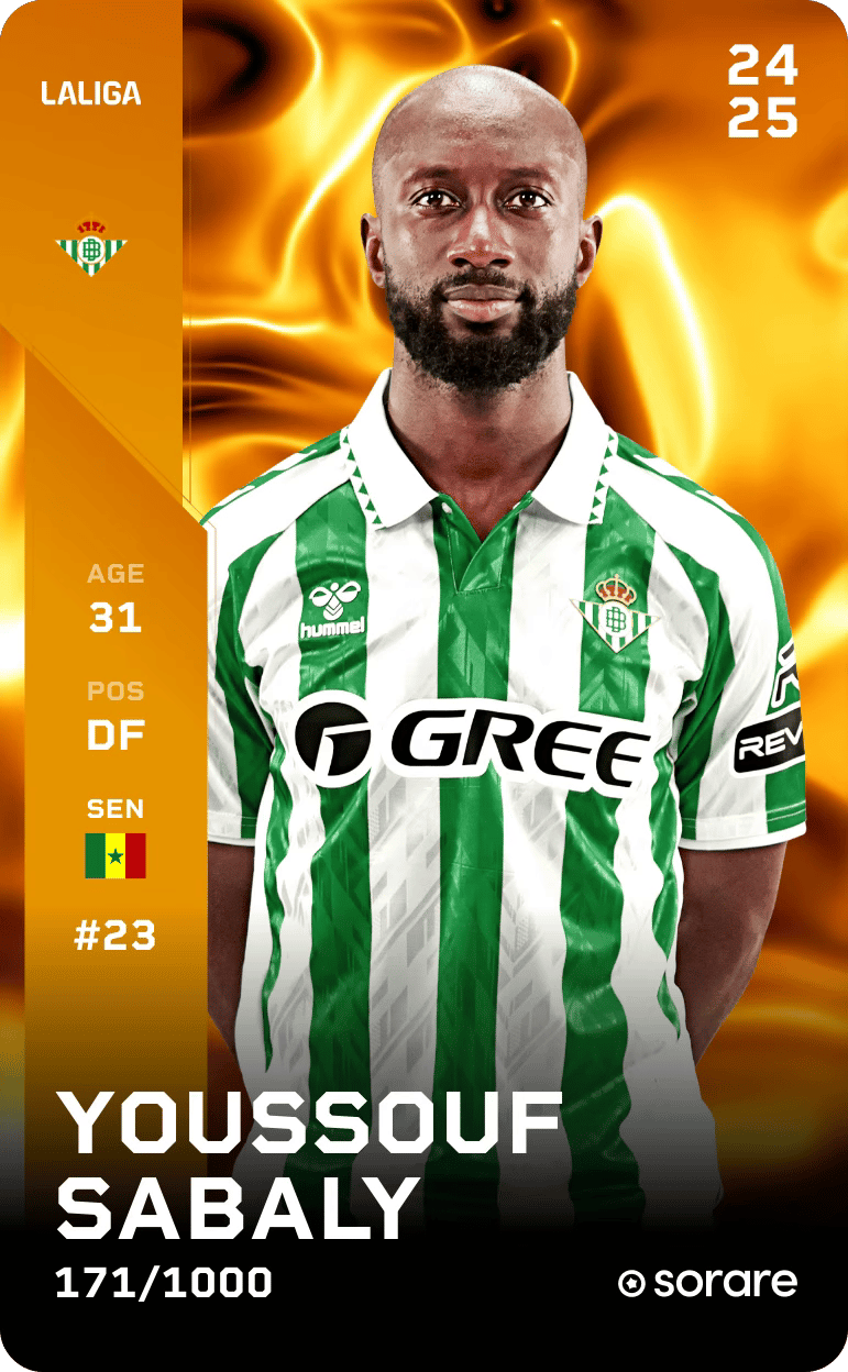 Youssouf Sabaly 2024-25 • Limited 171/1000