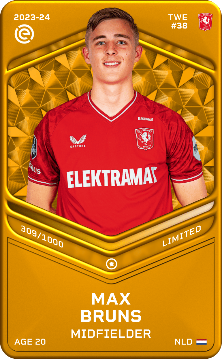 Max Bruns 2023-24 • Limited 309/1000