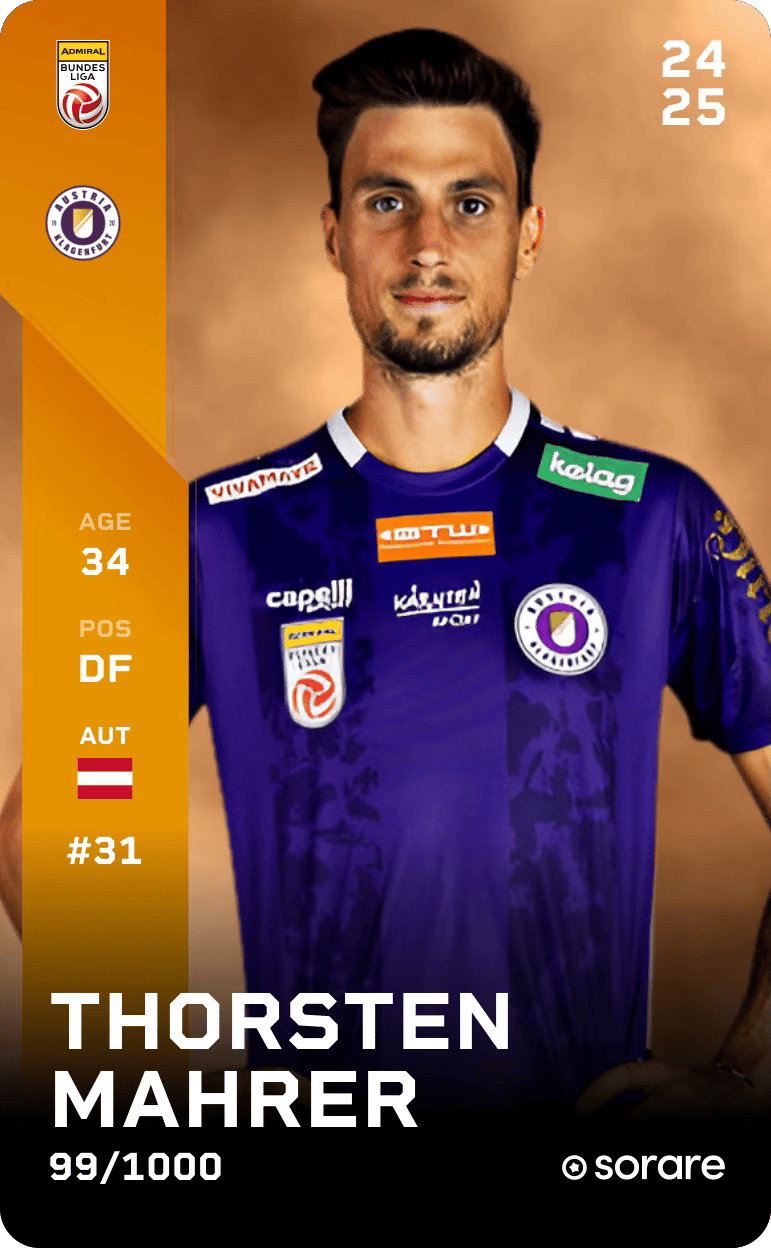 Thorsten Mahrer 2024-25 • Limited 99/1000