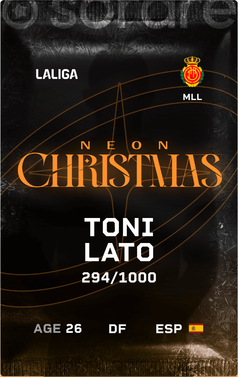 Toni Lato 2024-25 • Limited 294/1000