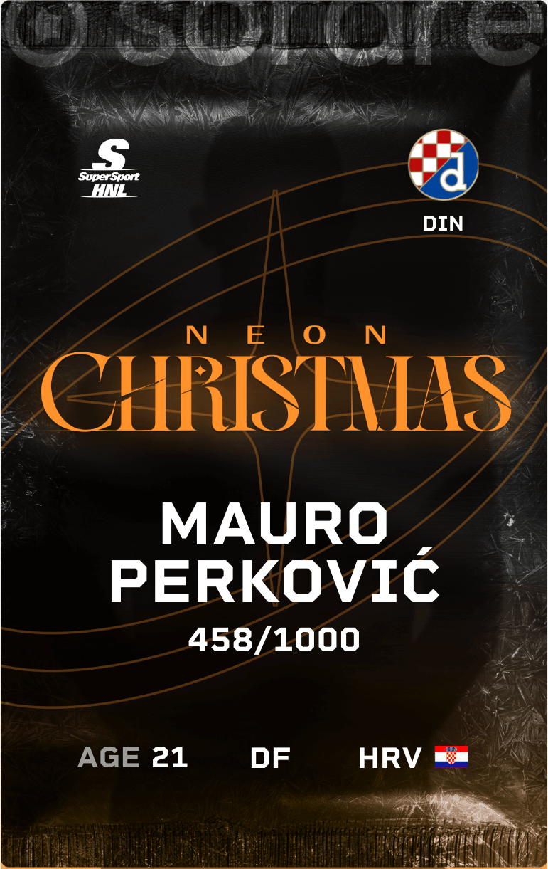 Mauro Perković 2024-25 • Limited 458/1000