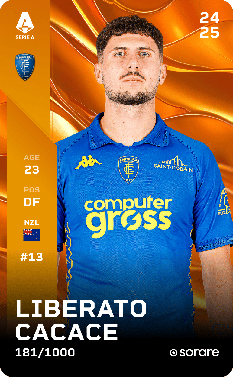 Liberato Cacace 2024-25 • Limited 181/1000