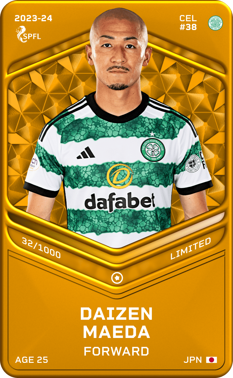 Daizen Maeda 2023-24 • Limited 32/1000