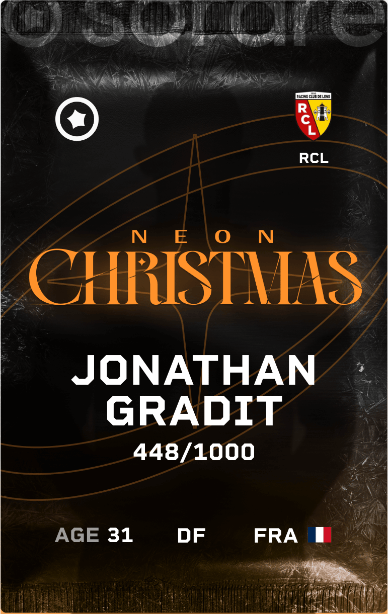 Jonathan Gradit 2024-25 • Limited 448/1000