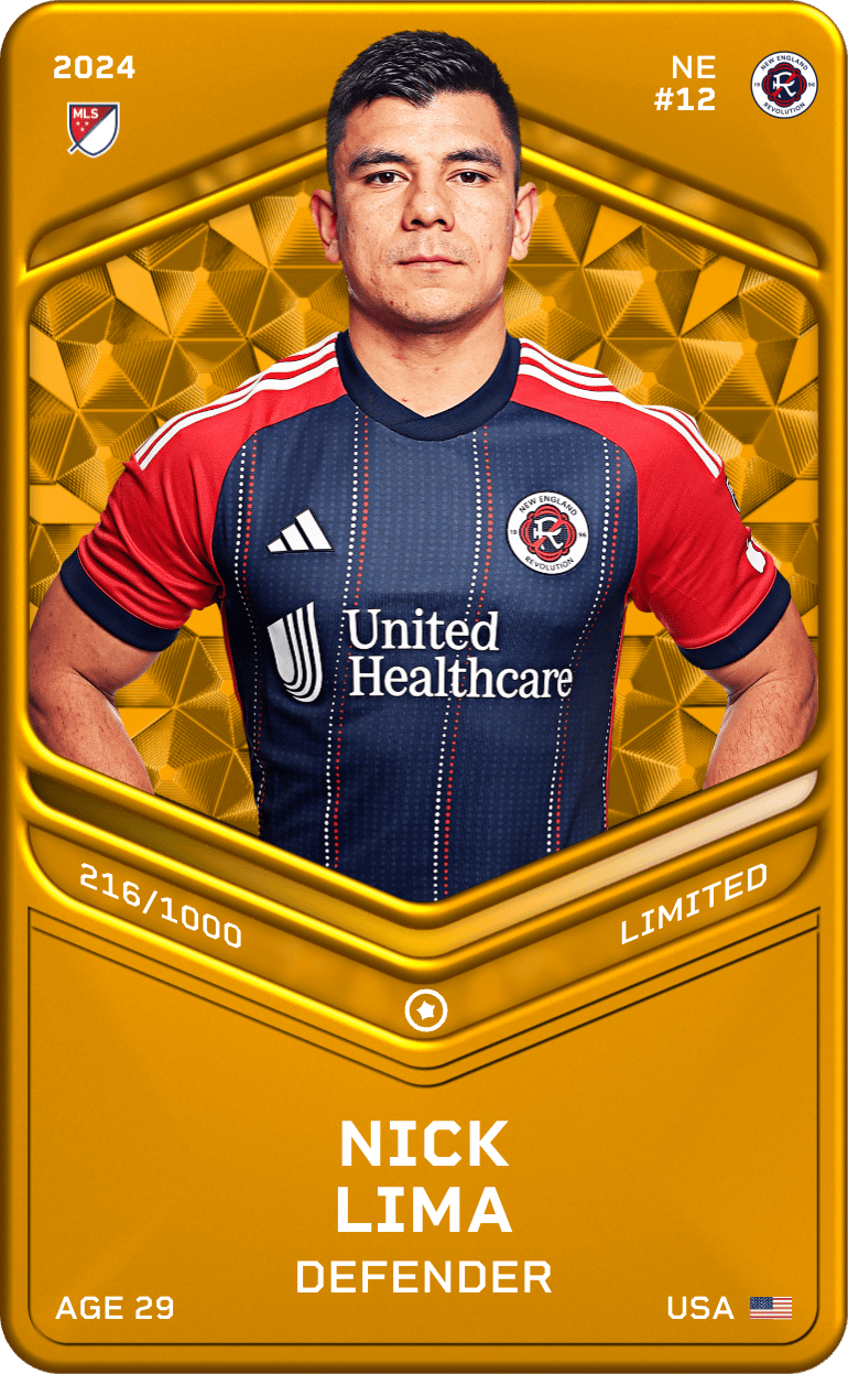 Nick Lima 2024-25 • Limited 216/1000