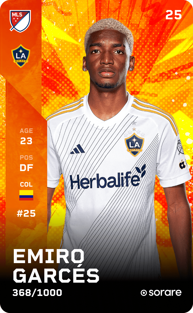 Carlos Garcés 2025-26 • Limited 368/1000
